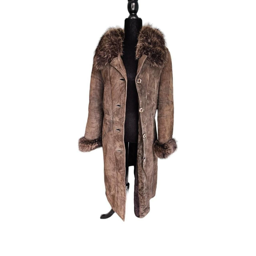 Vintage Shearling Penny Lane Coat like Medium